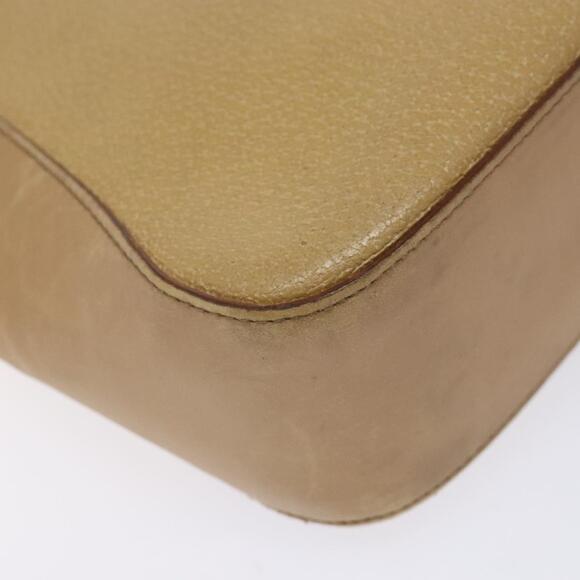 GUCCI Tote Bag Leather Beige Silver 002 002 - Picture 11 of 16